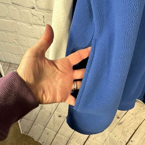 NFL Reebok Indianapolis Colts Large Fleece Quarter Zip Pullover Blue White Shack - Picture 4 of 9